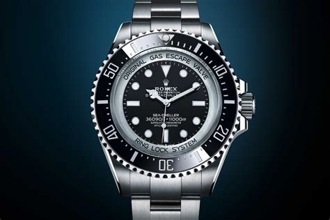 deepsea rolex black|rolex deepest dive watch.